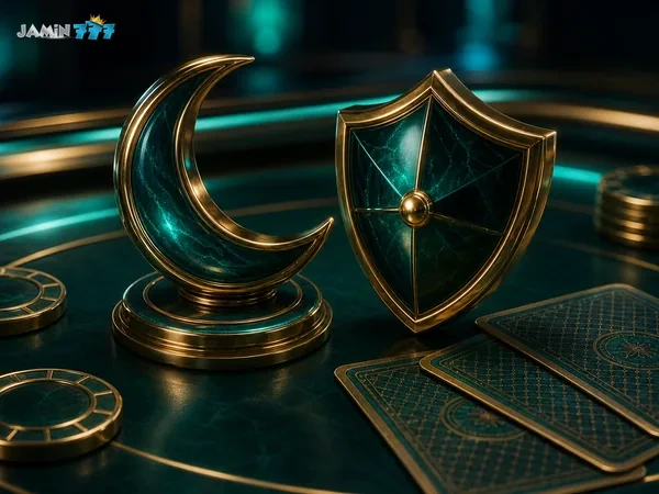 Gambar beranda jamin777 dengan suasana hiburan online modern